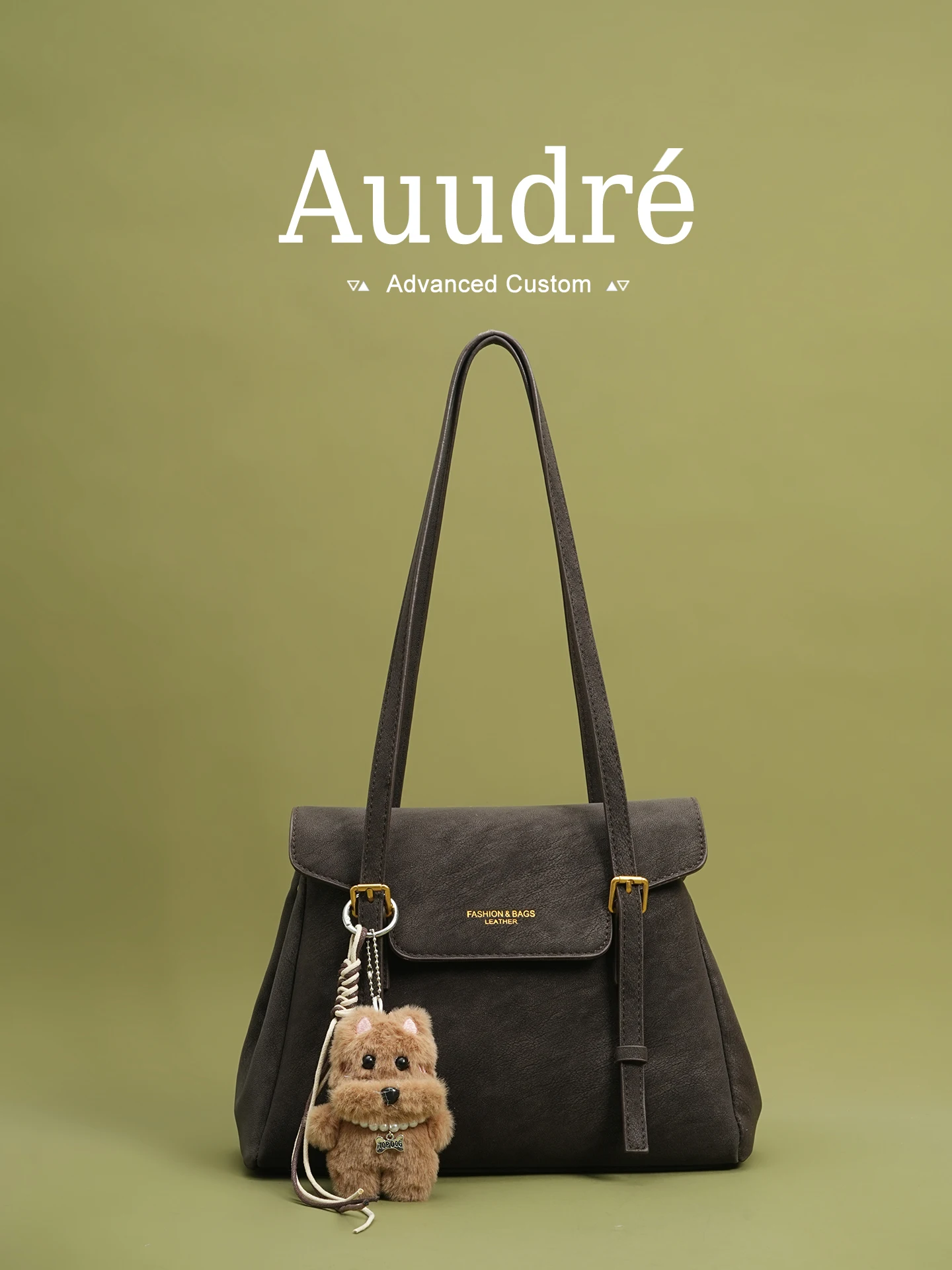 

Женская сумка Auudre High Quali Retro с большой вместимостью, новая коллекция осень-зима 2026, для повседневного использования, в стиле французской сумки-багет