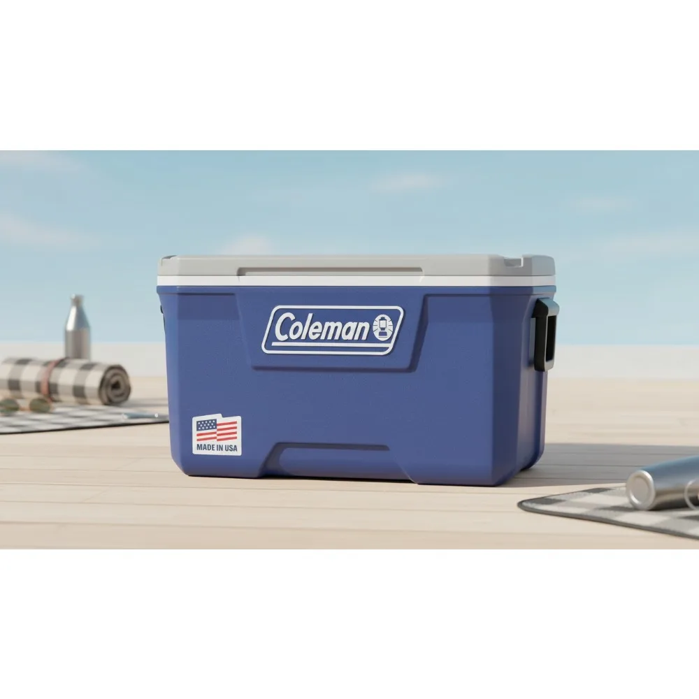 

Портативный жесткий охладитель с изоляцией, сохраняет льду, 5 дней, герметичный, для кемпинга, пикника, пляжной вечеринки, 52/70/120/150 литров