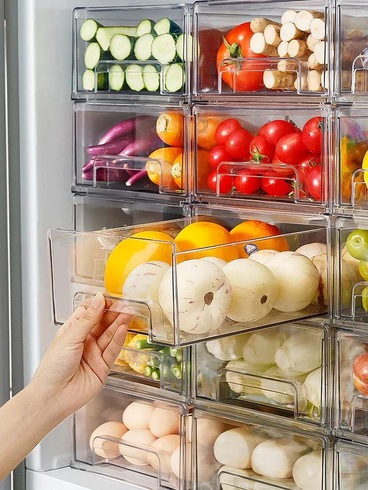 

Кухонный ящик для хранения продуктов Frie Food ade, замораживающий ящик Der Sle, контейнер для хранения фруктов, прочный органайзер для домашнего использования