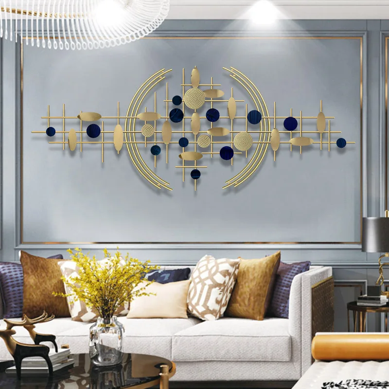 

Metal Wall Hanging Living Room Sofa Background Wall Decoration Pendant Restaurant Wall Decoration Mural