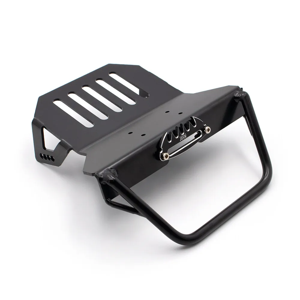 KYX simulation model car TRX-4 G63 TRX-6 metal front collision protection plate with beam support