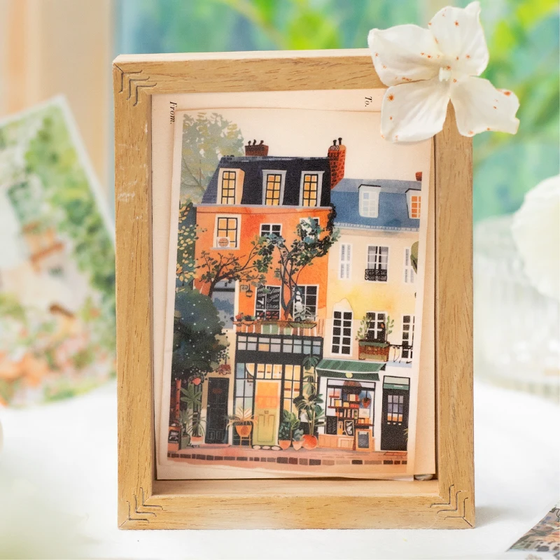 80 مللي متر x 2 متر أربعة مواسم مشهد اشي الشريط ل سجل القصاصات مجلة DIY بها بنفسك مخطط جراب هاتف دفتر الديكور الحرفية هدية لوازم