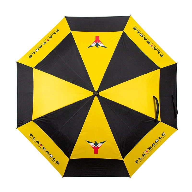 Playeagle Umbrella Golf Outdoor Double Layer Umbrella Waterproof Sunscreen UV Protection Sun And Rain Golf Auto Umbrella