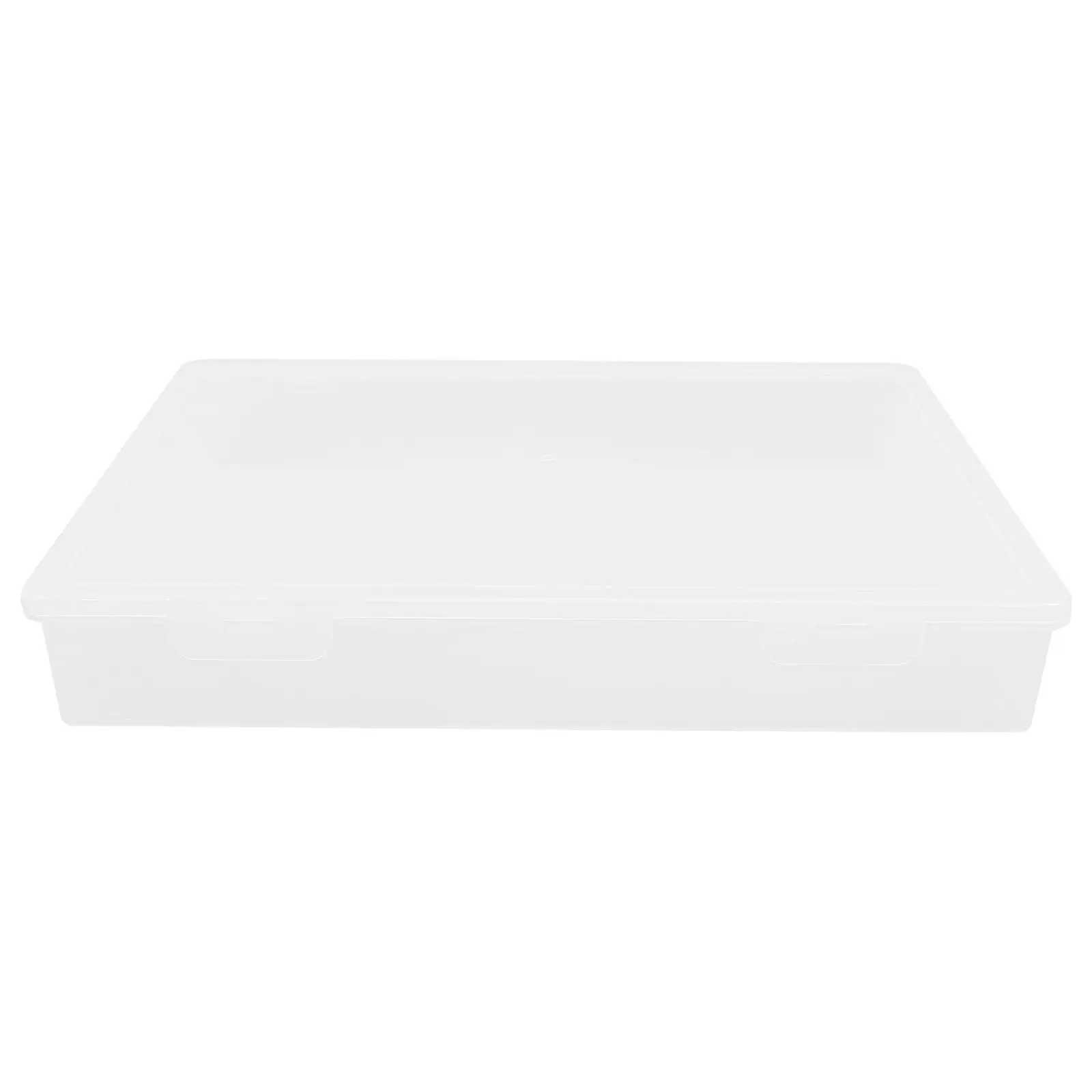 Boîte de rangement en plastique format A4, organiseur de documents, étui pour certificats, photos, cartes, cartes postales, bureau, voyage, étanche et sécurisé
