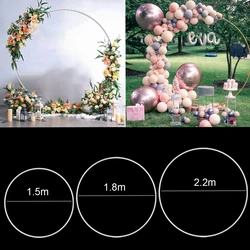 2m cerchio palloncino arco Stand anello rotondo ghirlanda porta palloncini fiocco di palloncino matrimonio festa di compleanno Decor Baby Shower sfondo