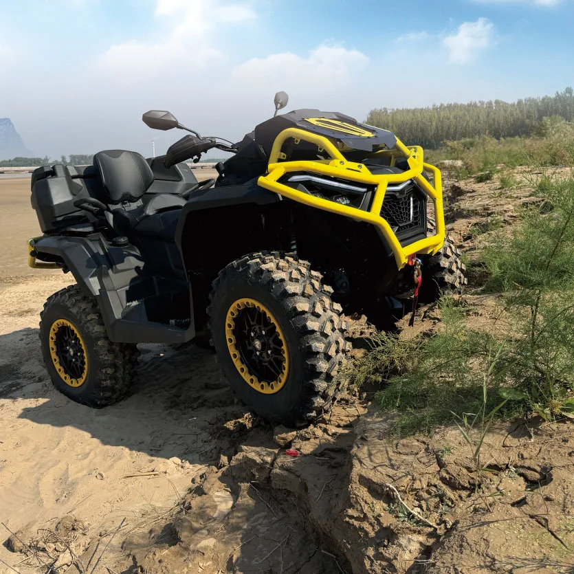الغاز 1000cc ATV UTV 4X4 4WD رياضي رباعي الدراجة البسيطة الكثبان الرملية عربات التي تجرها الدواب 4 عجلة رمح دراجة نارية Atv
