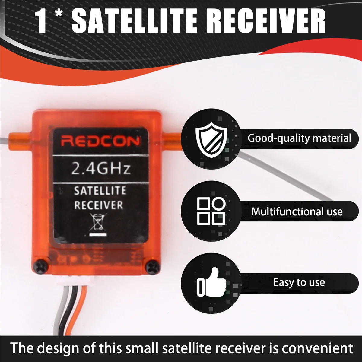 جهاز استقبال الأقمار الصناعية الفعال DS-M2 DS-MX لجهاز استقبال القمر الصناعي Spoketrum JR، B