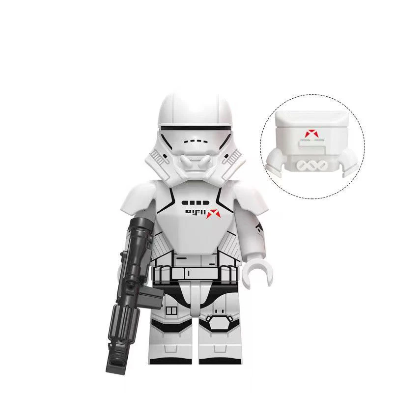 New Star Wars สถาปัตยกรรม Mandalorian Vizsla ประกอบ Minifigure Action Figure เด็กของขวัญชุดของเล่นตกแต่ง