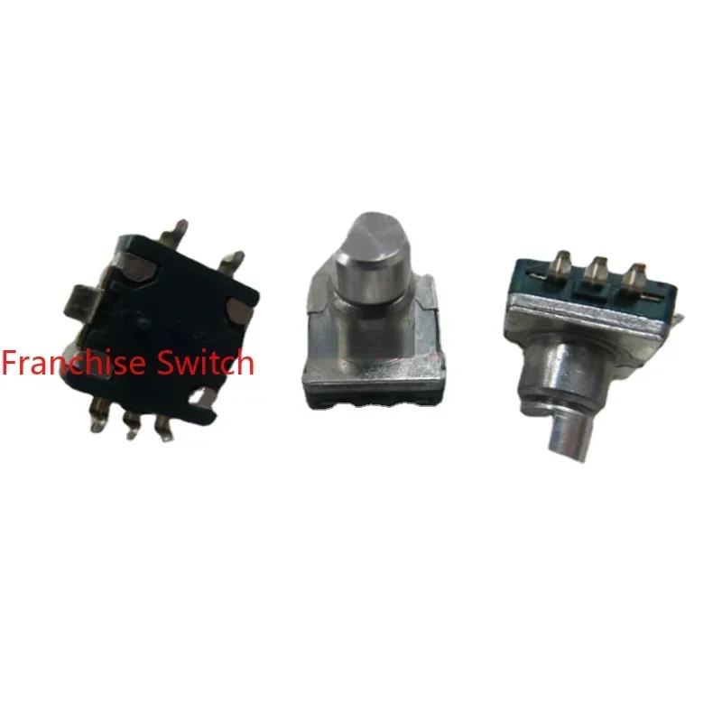 10PCS Taiwan made digital potentiometer automobile audio rotary chip encoder switch EC11-30 bit 9.5F axis