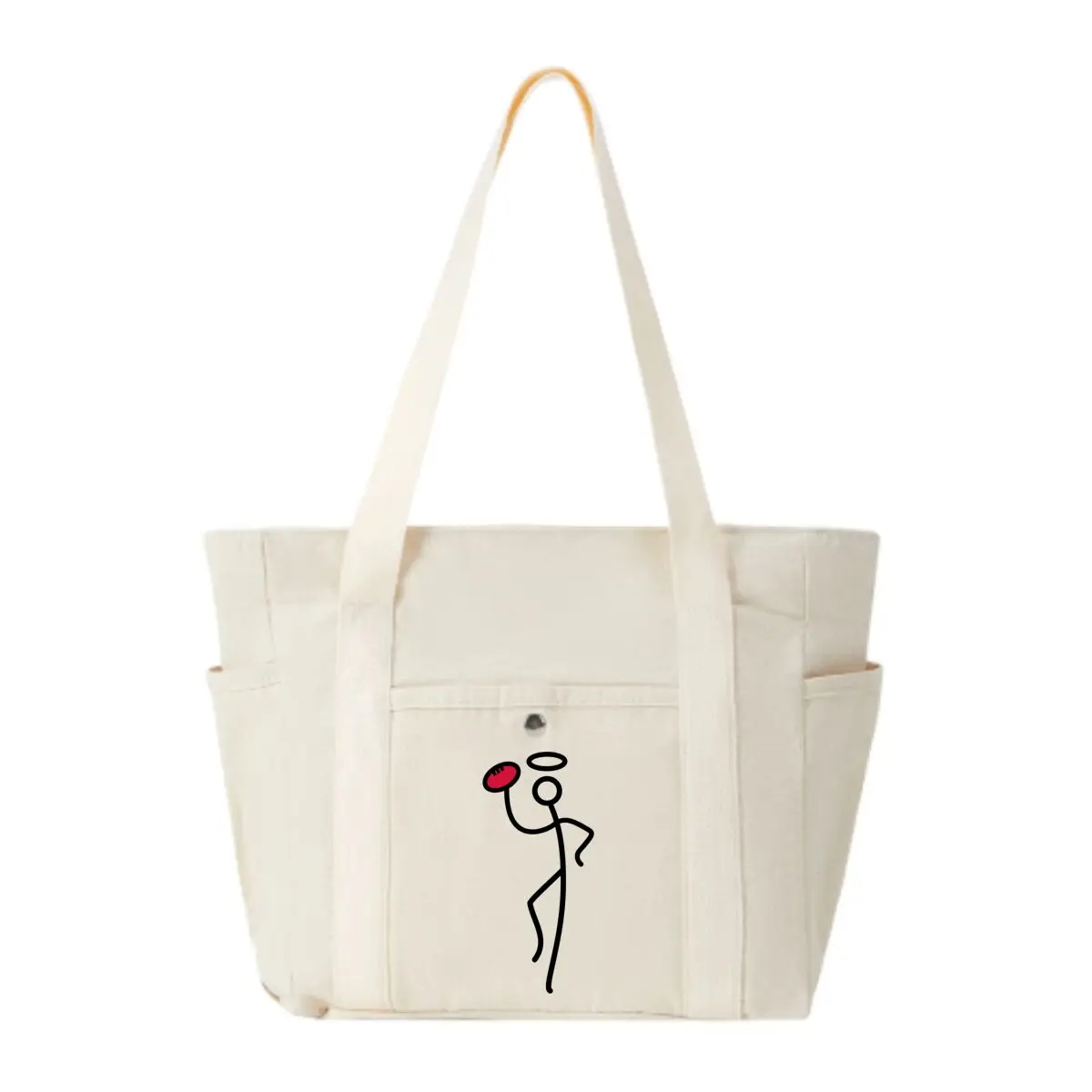 

Фигурка палочки Юмористический персонаж Искусство Классическая сумка через плечо с несколькими карманами Вневременная сумка для повседневной носки