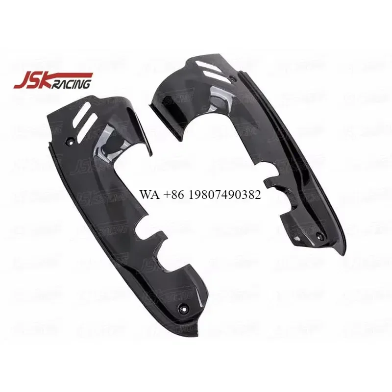 Wmwmnu Carbon Fiber Engine Bay Cover for F488 Spider Rear Deck Lid Trunk Panel Replacement Accessories Auto Styling
