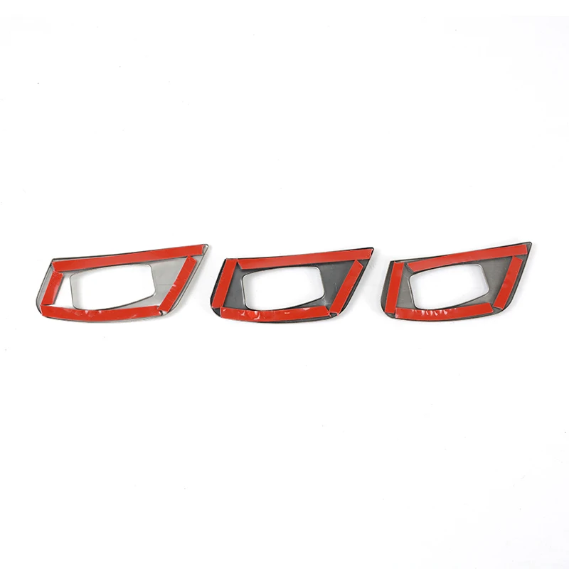 Car Console Key Hole Frame Decoration For BMW X5 E70 X6 E71 LHD Stainless Steel Carbon Fiber Color Sticker Interior Accessories