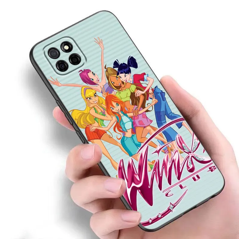 Girl W-Winx Clubs Phone Case For Samsung A13 A22 A24 A32 A14 A23 A25 A34 A52S A53 A54 A73 5G A11 A12 A15 A31 A33 A50 A51 A70 A72