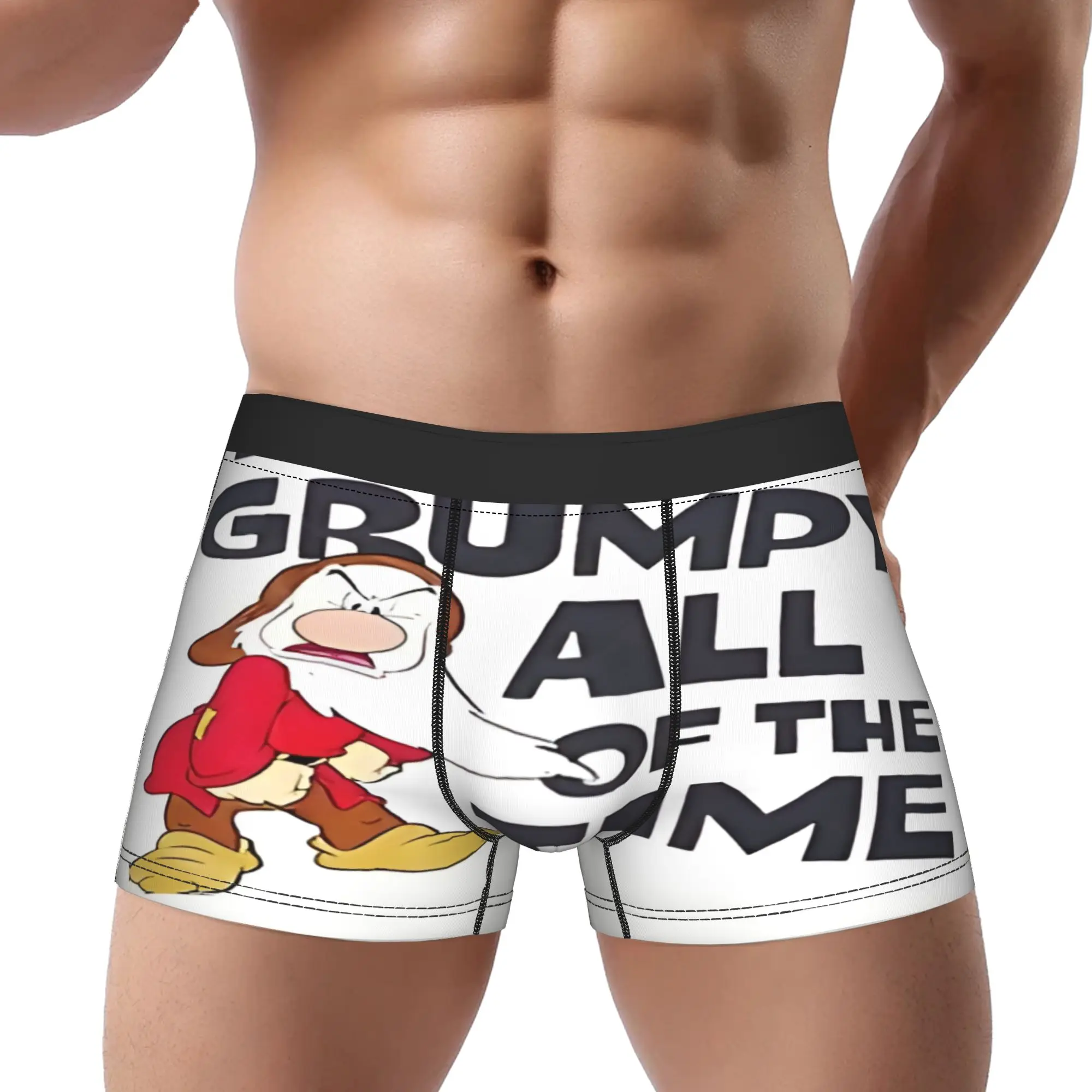 

adults 18 plus boxers 100% Grumpy Underpants Homme Panties Men Underwear Comfortable Shorts Boxer Briefs
