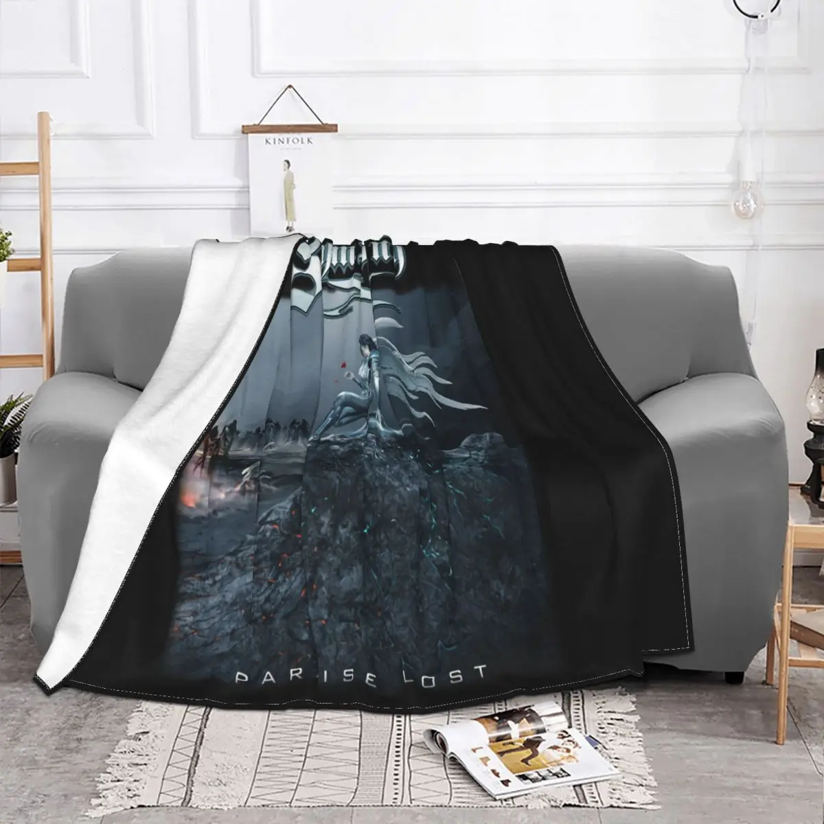 Symphony X Paradise Los S Xxl Progressive Power Metal Women Men New Arrival Print Throw Blanket