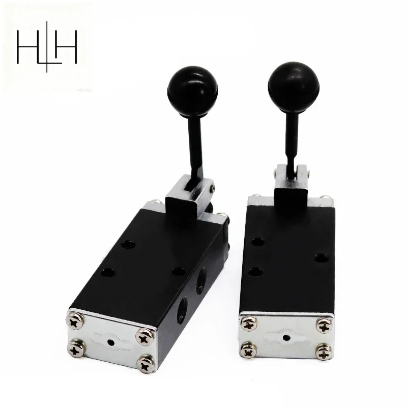 HLH High Quality Two-Position Five-Way Reversing Valve SH-402 Manual Reset SH-403 Hand Valve Manual Control Valve Manual Valve.