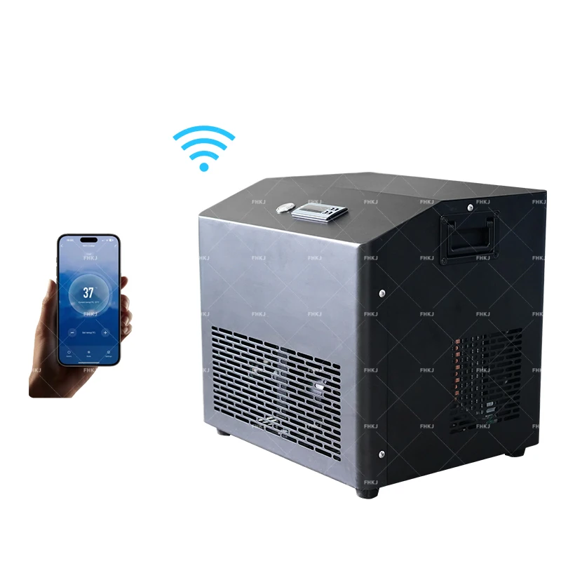 0.5HP App Controlled Cold Plunge Tub Ice Bath Chiller For Portable Recovery Ice Tub