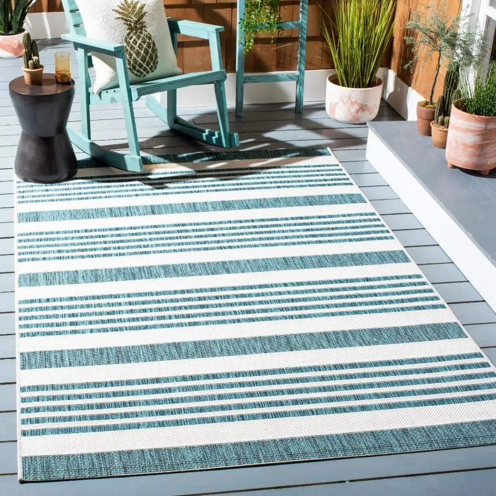 Washable Rug Outdoor Courtyard Collection - 6'7