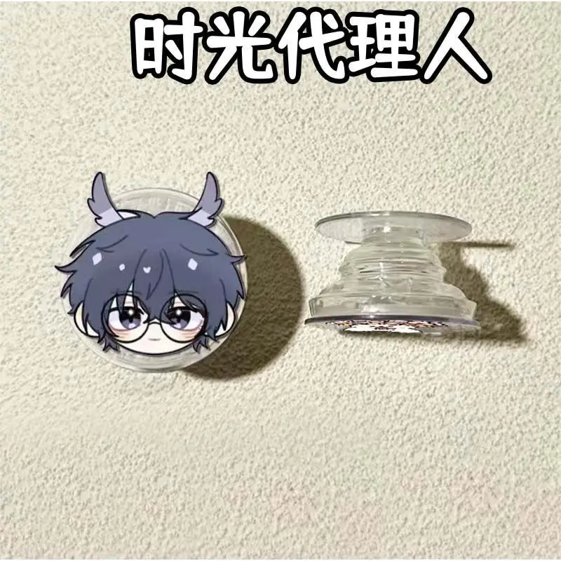 リンククリックチャールズ・ルーカス・ジョー・ザビエル・ヴェインかわいい漫画アニメガスバッグ携帯電話ホルダーデスクトップスタンド格納式クリスマスギフト