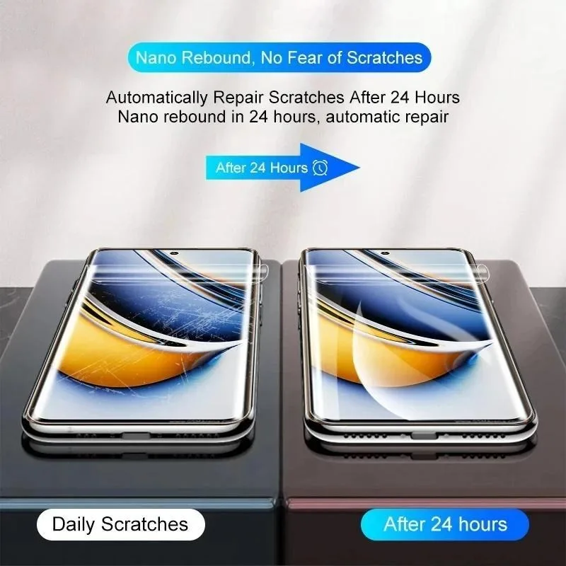 3/1 قطعة فيلم هيدروجيل لينة ل جديد ممن لهم Realme 14 13 12 11 10 برو زائد ملاحظة 60 50 GT 6T P3 P2 برو واقي للشاشة فيلم وليس الزجاج