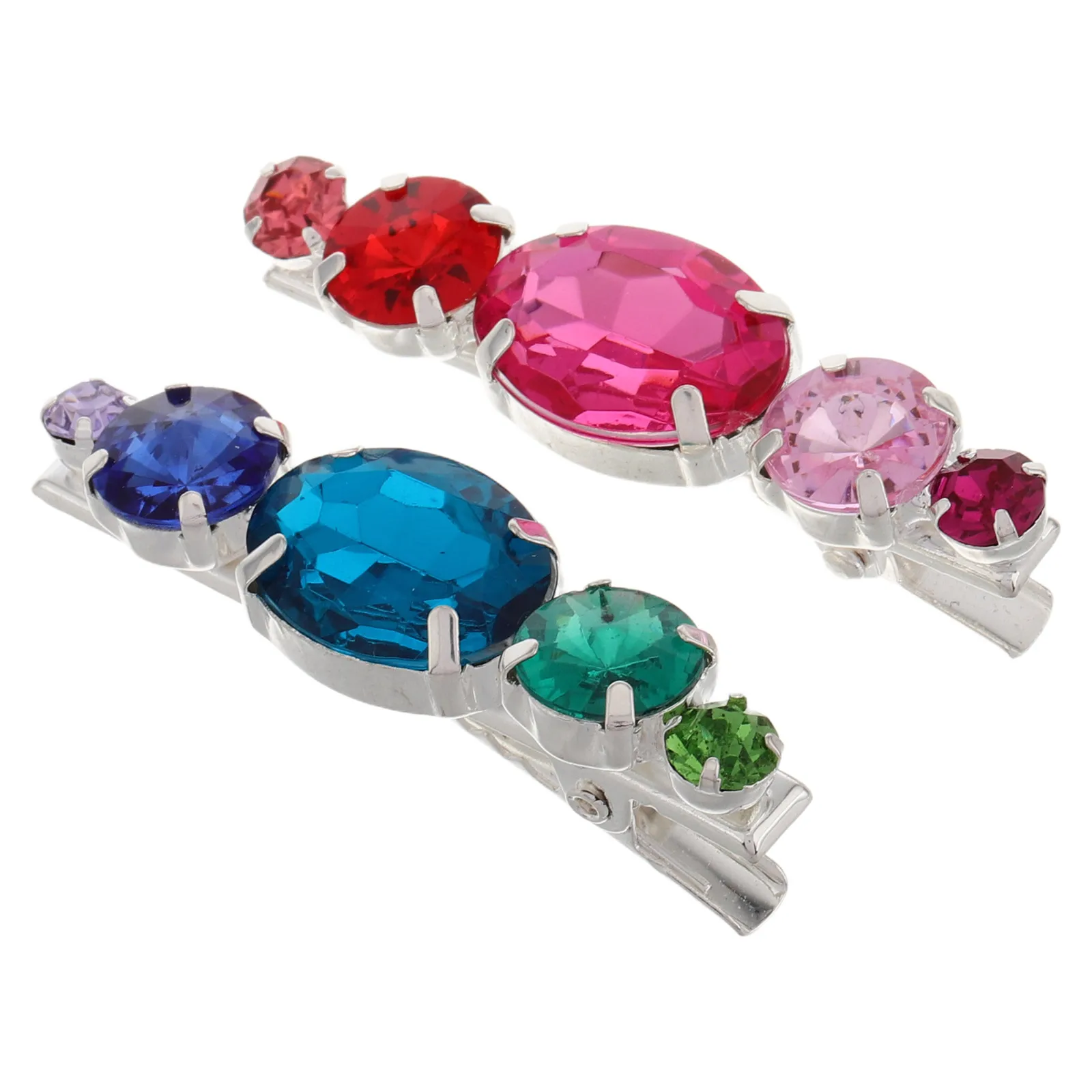 

2 Pcs Hairpin Fashion Accessories Decorate Girl Clips Decorative for Women Elegant Style Barrettes Decors Enchanted Miss