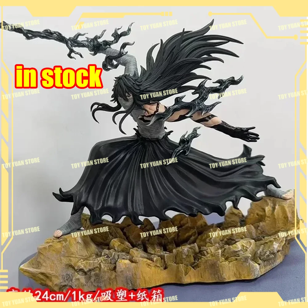 

IN STOCK 24CM BLEACH Figure Kurosaki Ichigo Anime Figures Moonless Form PVC Statue Desktop Decoration Collection Model Gift Toy