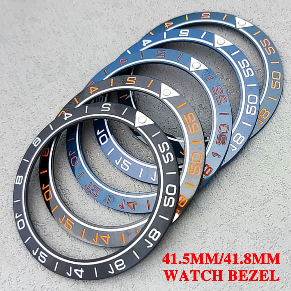 41.5mm * 32.5mm bezel SUB can be used for 44mm watch cases, watch accessories, ceramic/aluminum bezel inlay rings