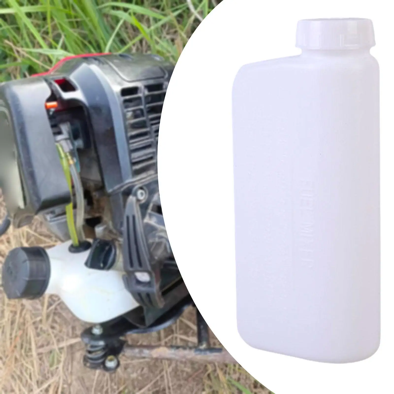 

Fuel Oil Bottle Assembly Trimmer Gas Tank PETG Material for Brush Cutter Engine Replacement Easy Handling