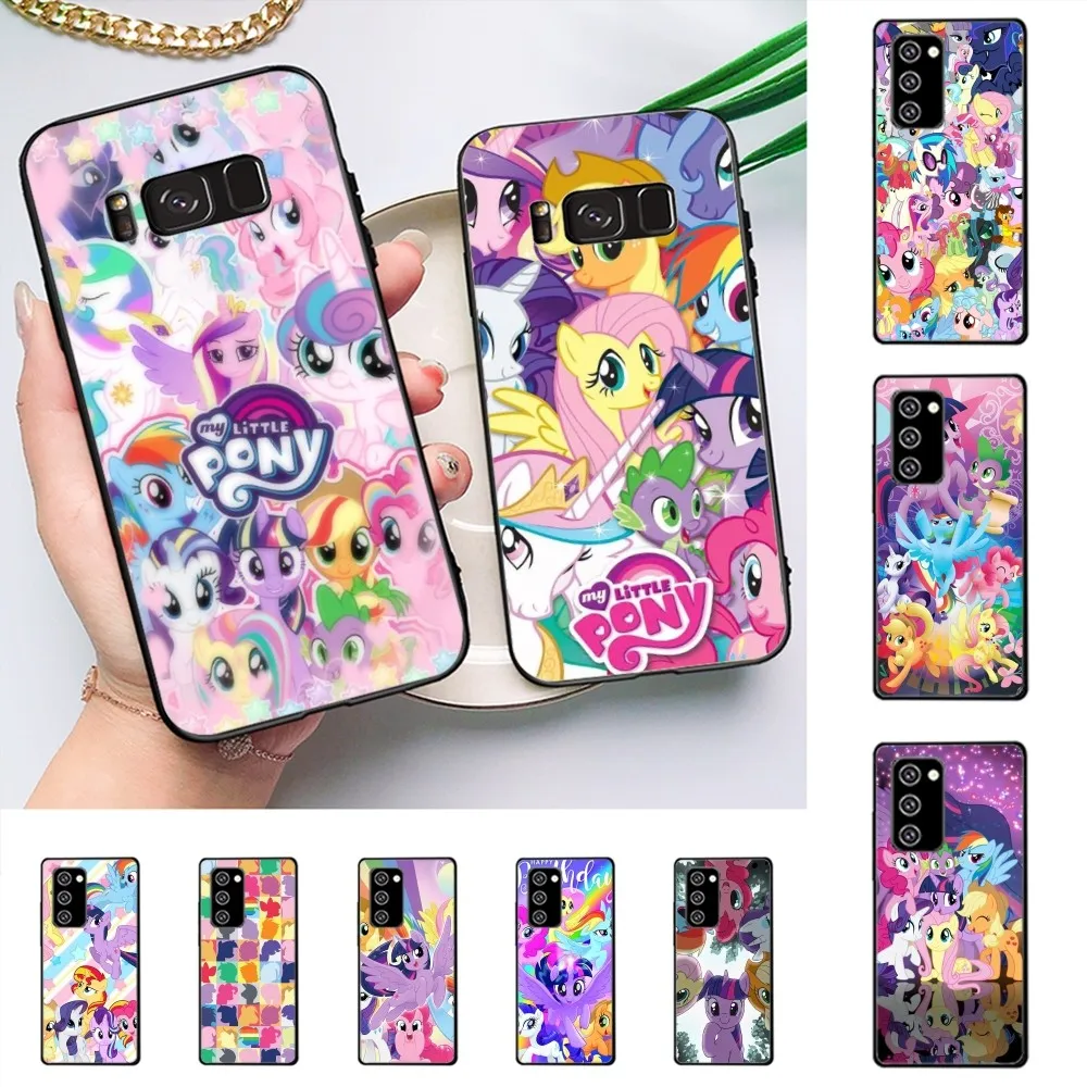 Cartoon L-Little Unicorns Cute Pony Phone Case For Samsung J 7 plus 7core J7 neo J6 plus prime J6 J4 J5 Mobile Cover