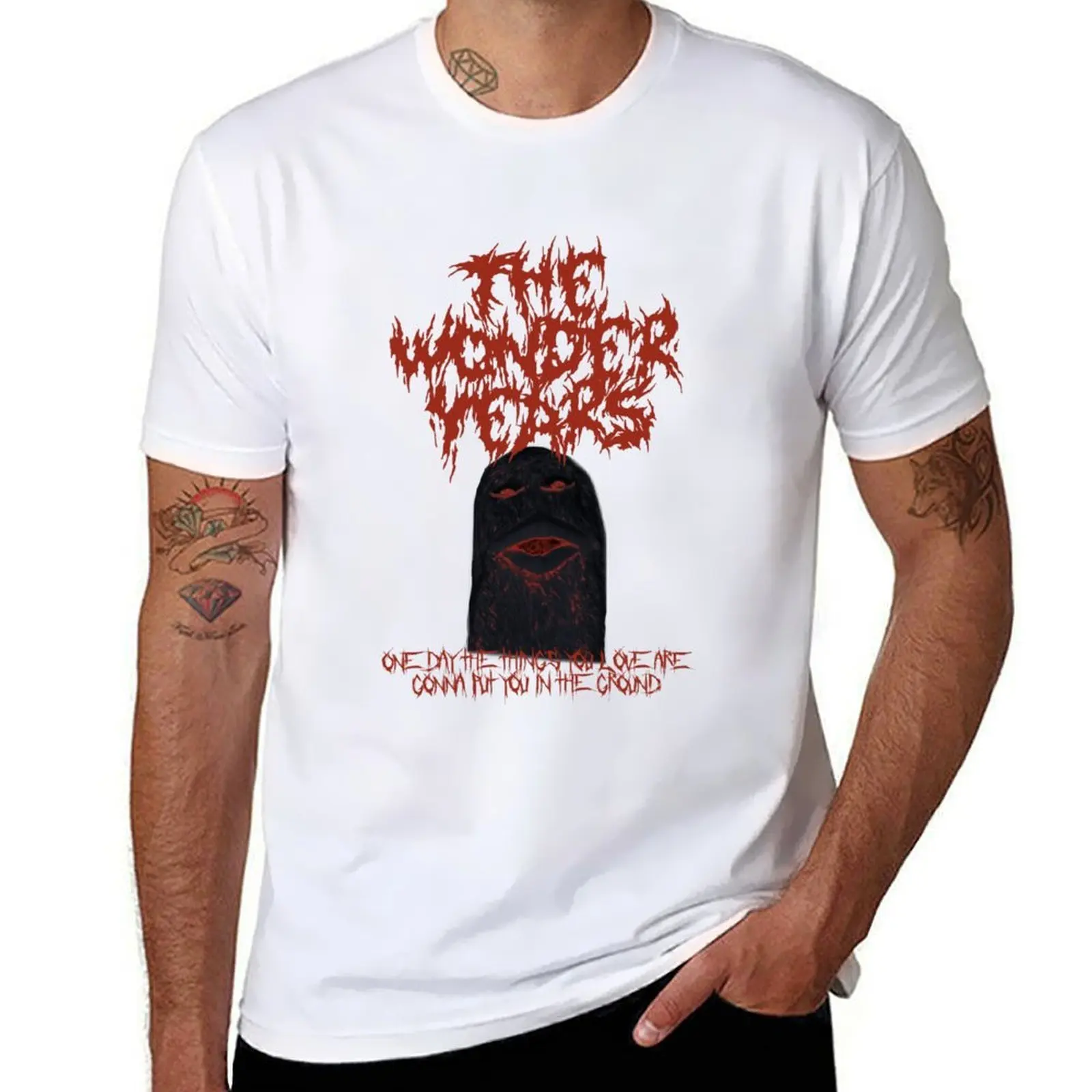 

The Wonder Years Deathcore T-Shirt t shirt custom print man t shirt cotton T-Shirt