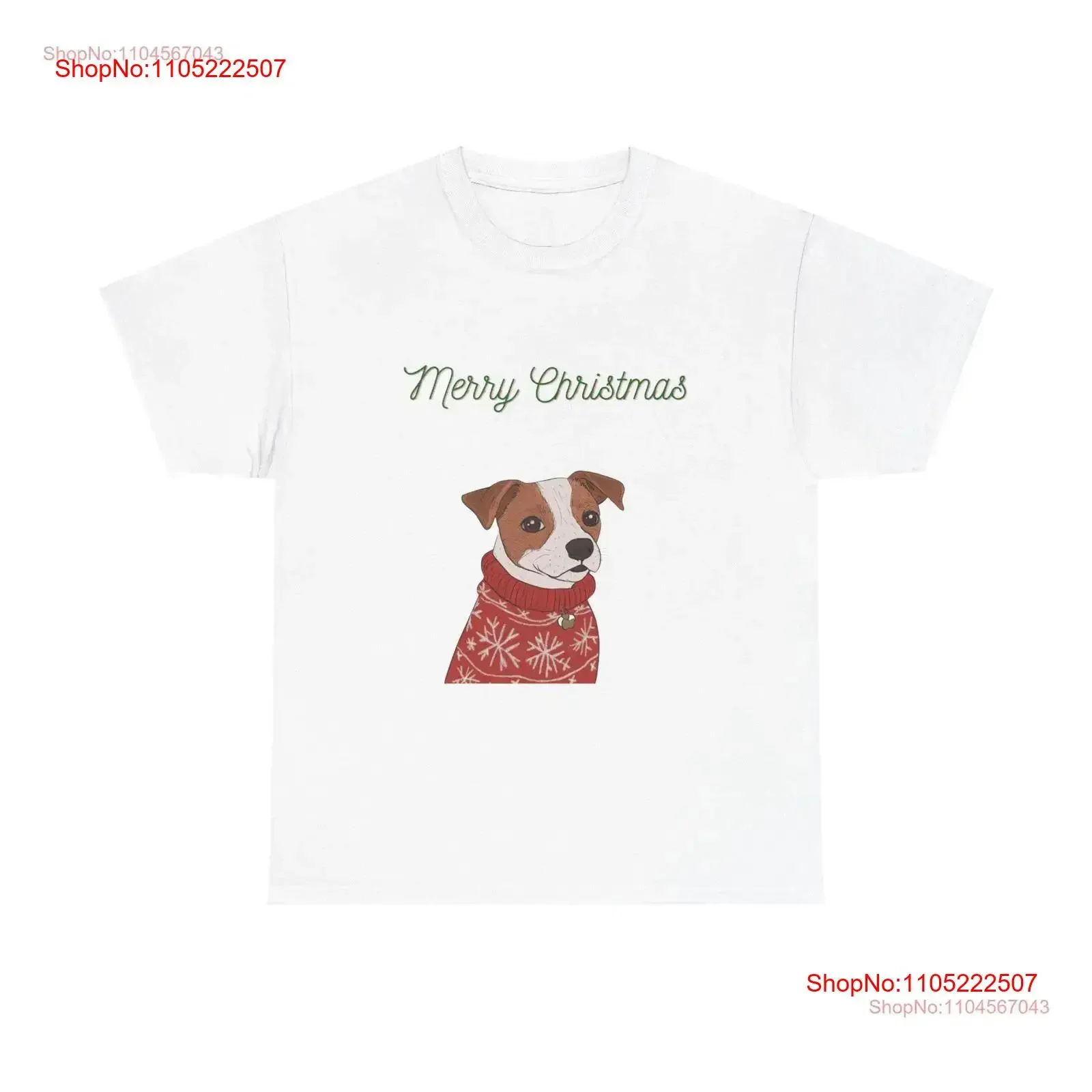 

Ugly Christmas Sweater Dog T Shirt Funny Holiday in Festive Perfect for Lovers vintage Washed fashion Stretched