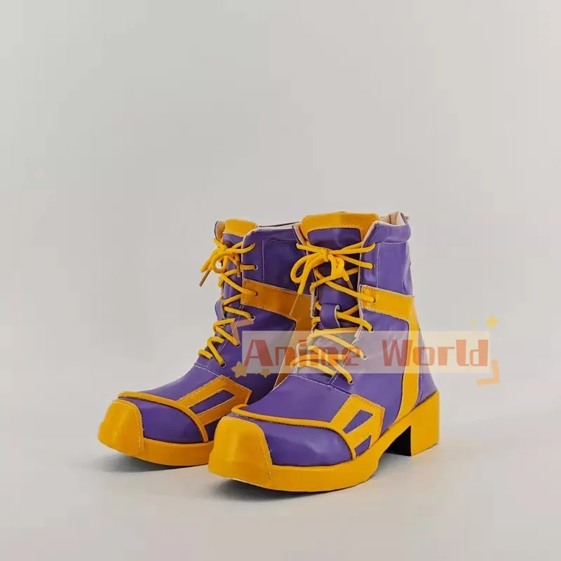 Gioco KPop Demon Hunters HUNTR/X Zoey Scarpe Cosplay Festa di Carnevale di Halloween Comic-con Scarpe da gioco di ruolo Bambini adulti