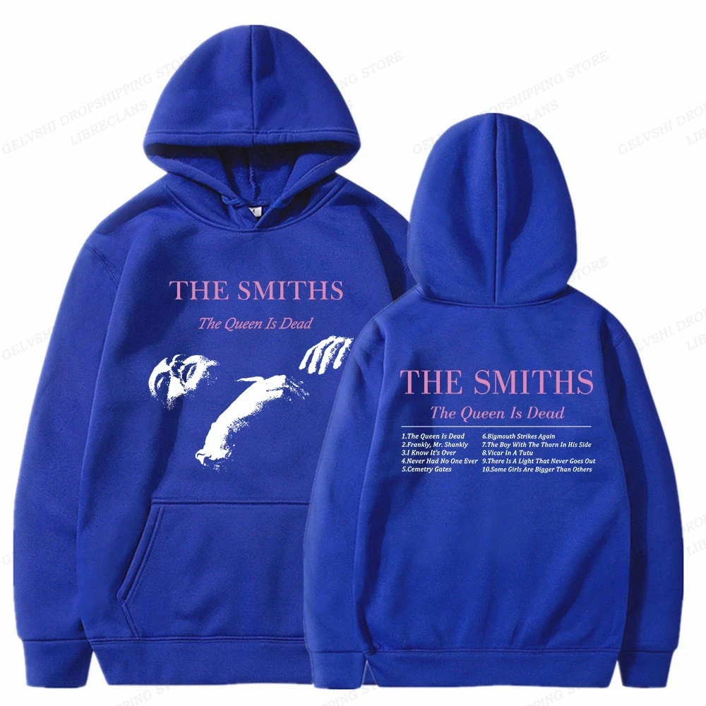 Men Fashion Hoodies Y2k Sweatshirts Women Sweats Rock Band Hoodies Boy Coats Sportwear Tracksuits Punk The Smiths Hoodies