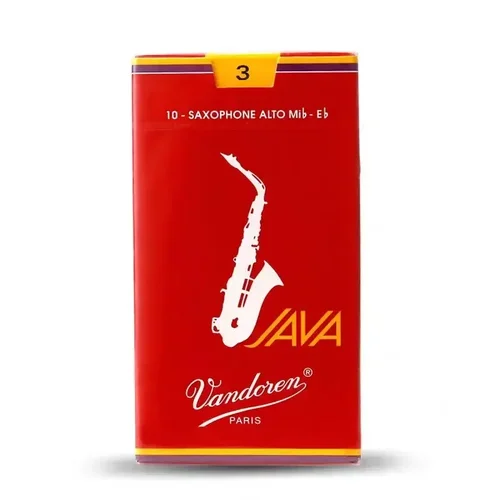 Caña de saxo Alto JAVA Eb Original Vandoren Red box 2,0/2,5/3,0【10 cañas/caja】