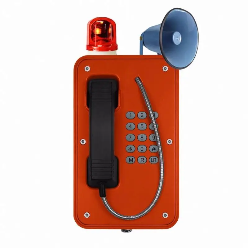 

VoIP Industrial telephone, SIP POE industrial telephone handset,VoIP industrial sip telephone JR103-FK-HB