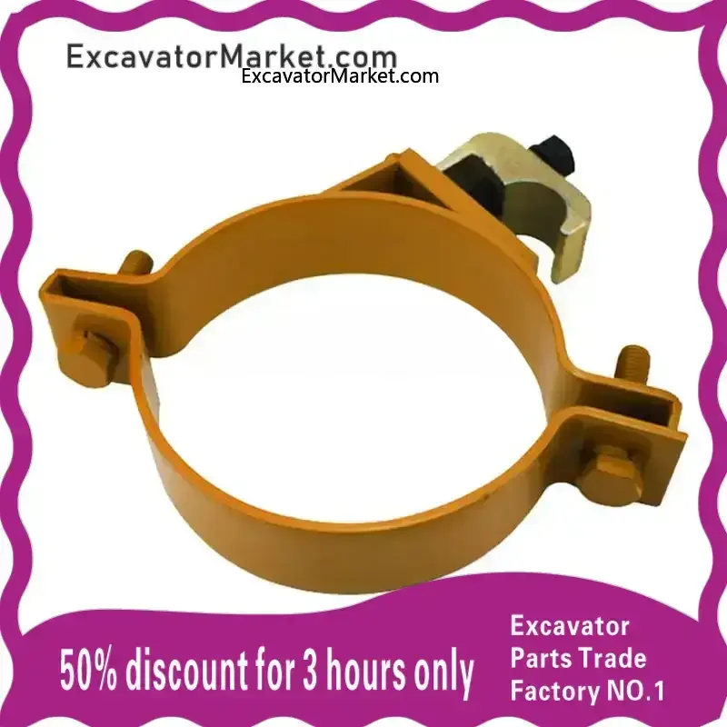 

High Quality For Hitachi ZAX200-6-3 large, medium and small arm cylinder hoop tube clamp tubing clamp Excavator accessories