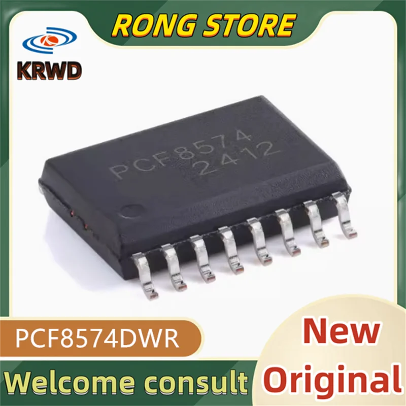 5PCS PCF8574 New and original PCF8574DWR PCF8574DW PCF8574D PCF8574 SOP-16