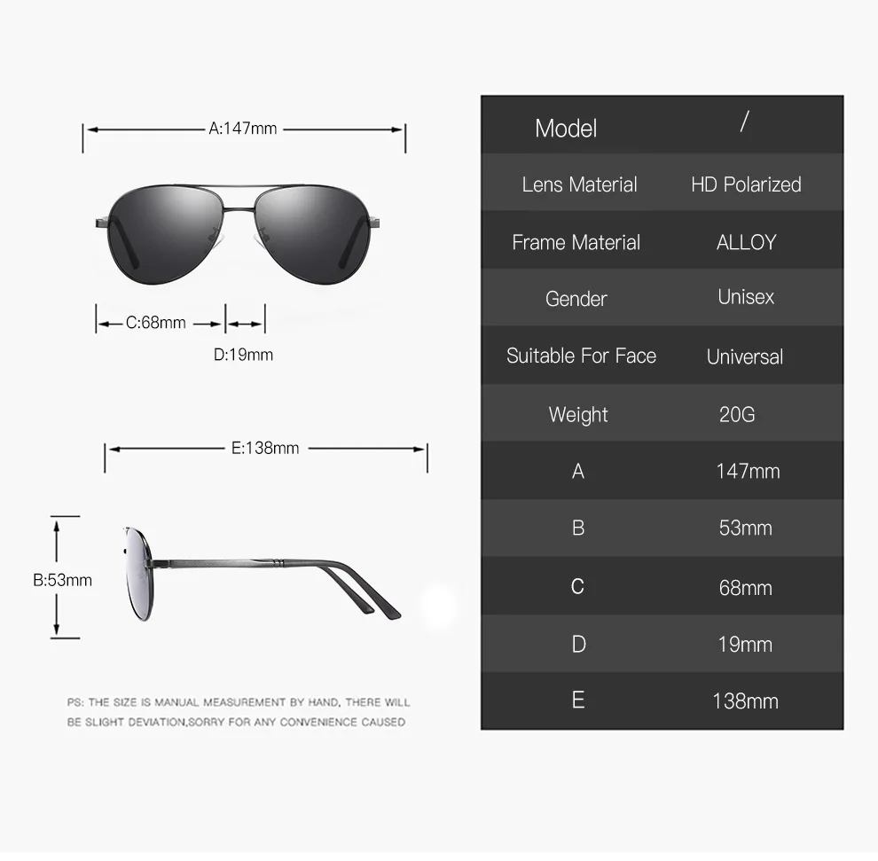 Men polarized sun glasses is aluminum magnesium framed driver driving glasses lens mirror motorcycle running travel