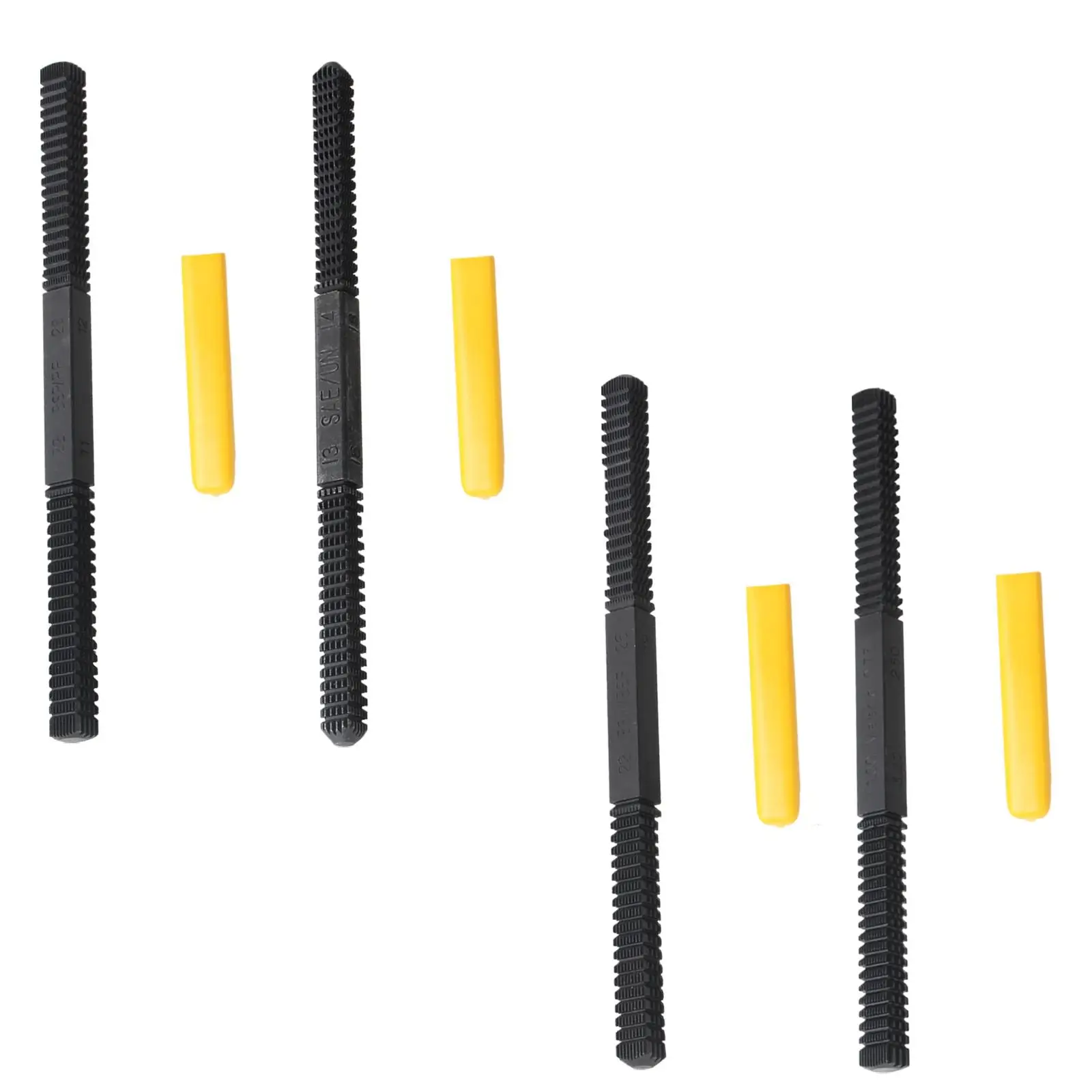 Imagem -02 - Thread Repair Tool For Studs Metal Restorer File Easy Carry Resistente ao Desgaste Hardware Faça Você Mesmo Hand Tools Resistente Peças de Reparo