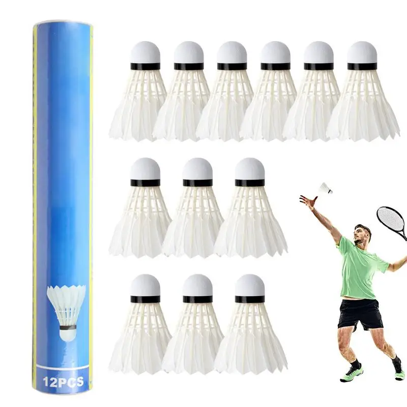 Badminton Shuttlecocks Foam Sponge Head Trainer Ball Hitting Practice Speed Training Stable Flight Badminton Trainer Ball For