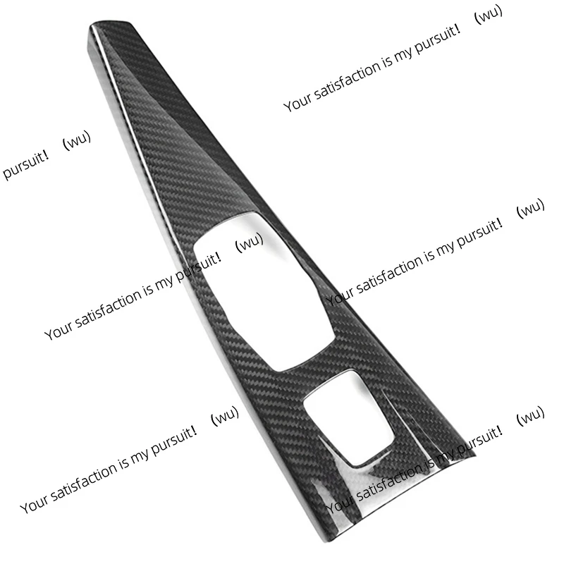 For BMW M4 F83 2014-2019 Carbon Fiber Automotive Multimedia Equipment Panel Cover Interior Sticker Spare Parts Accessories