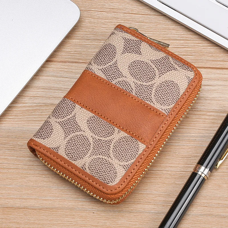 NEW Womens Wallet Organ Card Bag Coin Purse Multi-card Large Capacity Women\'s Card Bag Zipper Bank Card Clip Clutch Bag