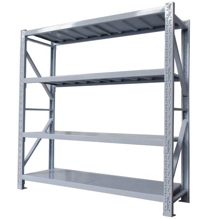 Lightweight Detachable Steel Beam Pallet Warehouse Shelf Office Stacking Shelf Bracket Slotted Corner Shelf Manufacturer