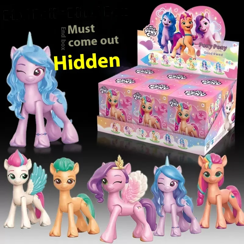 

Blind Box My Little Pony Cute Pinkie Doll Cartoon Plush Doll Collect Toys For Birthday Gifts Christmas Gift Girl'S Gift
