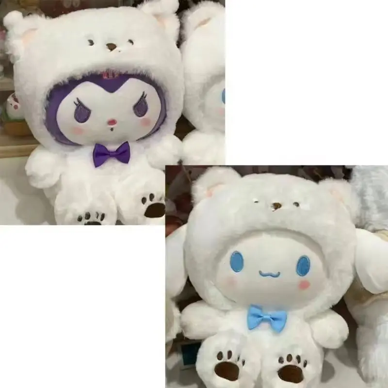 25-50 سنتيمتر Plushies مرحبا كيتي سينامورول Pochacco محشوة أفخم دمية كوس الدب لطيف اللعب الفتاة هدية عيد غرفة نوم الديكور