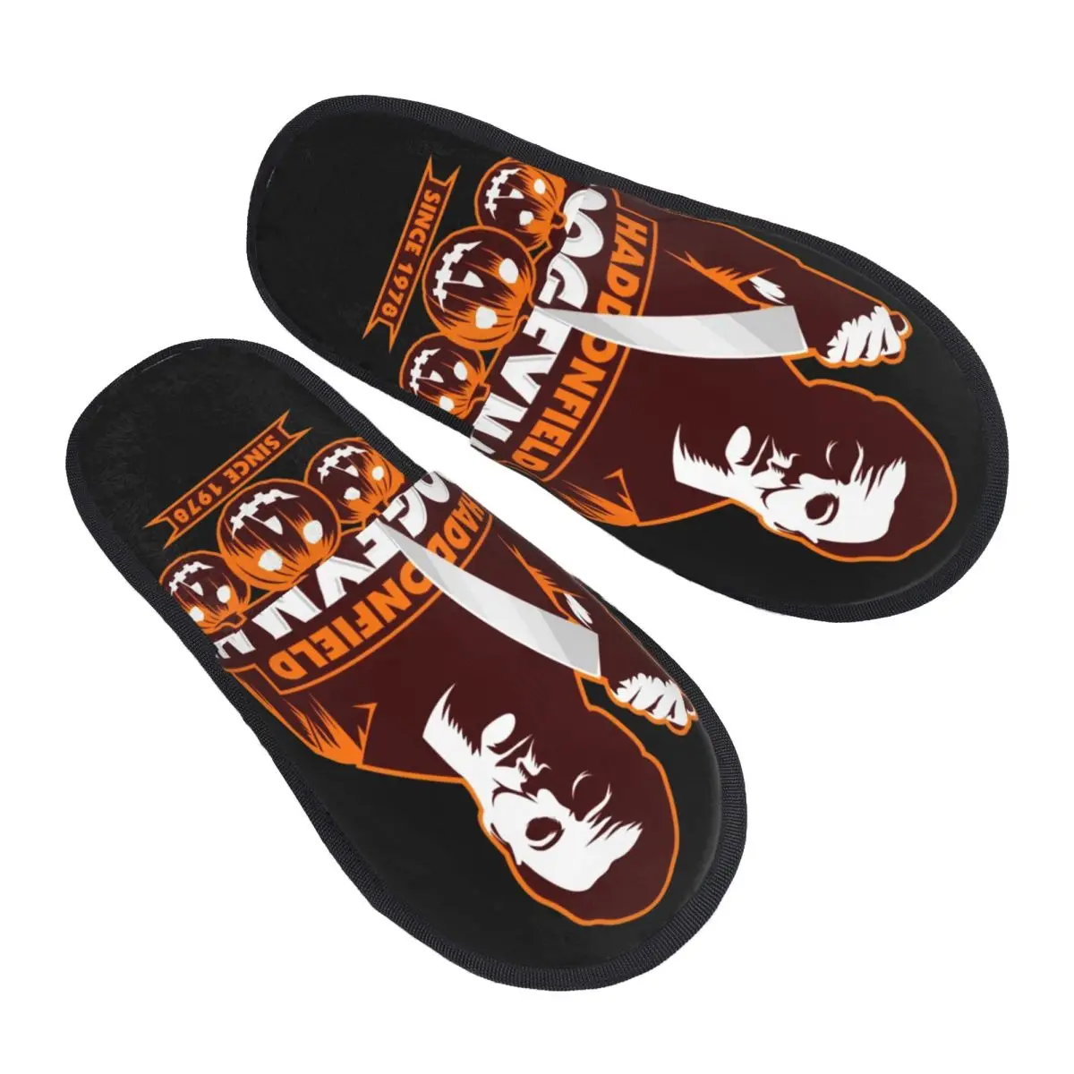 

Женские домашние тапочки с принтом Майкла Майерса на Хэллоуин, фильмы ужасов, уютные теплые пушистые тапочки из пены с эффектом памяти, домашняя уличная обувь