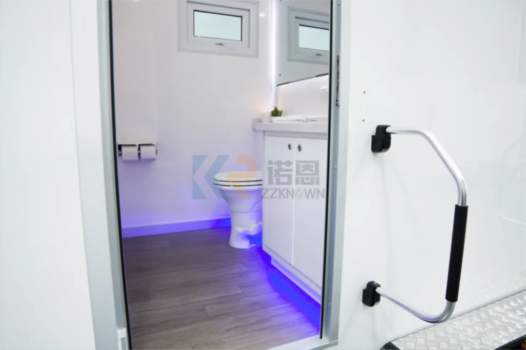 Portable Toilet Trailer Portable Restroom Mobile Bathroom Shower Rooms Toilet Trailers 23468 Rooms Can Be Customized