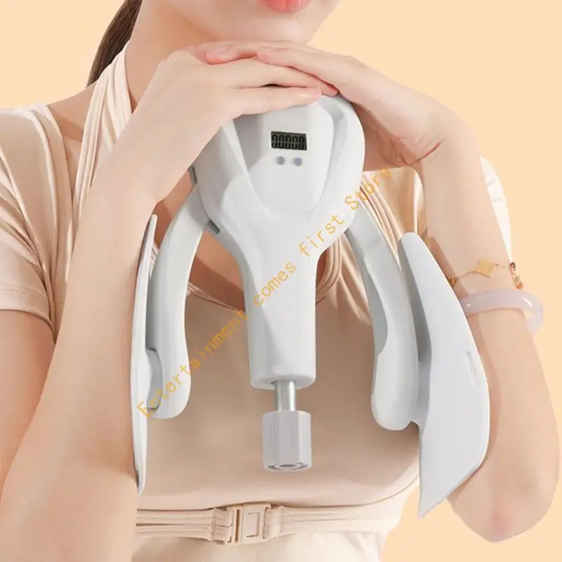 Lower Body Squeeze Exerciser with Variable Resistance and Leg Rings for Pelvic Floor, Thigh and Glute Routines 55KD