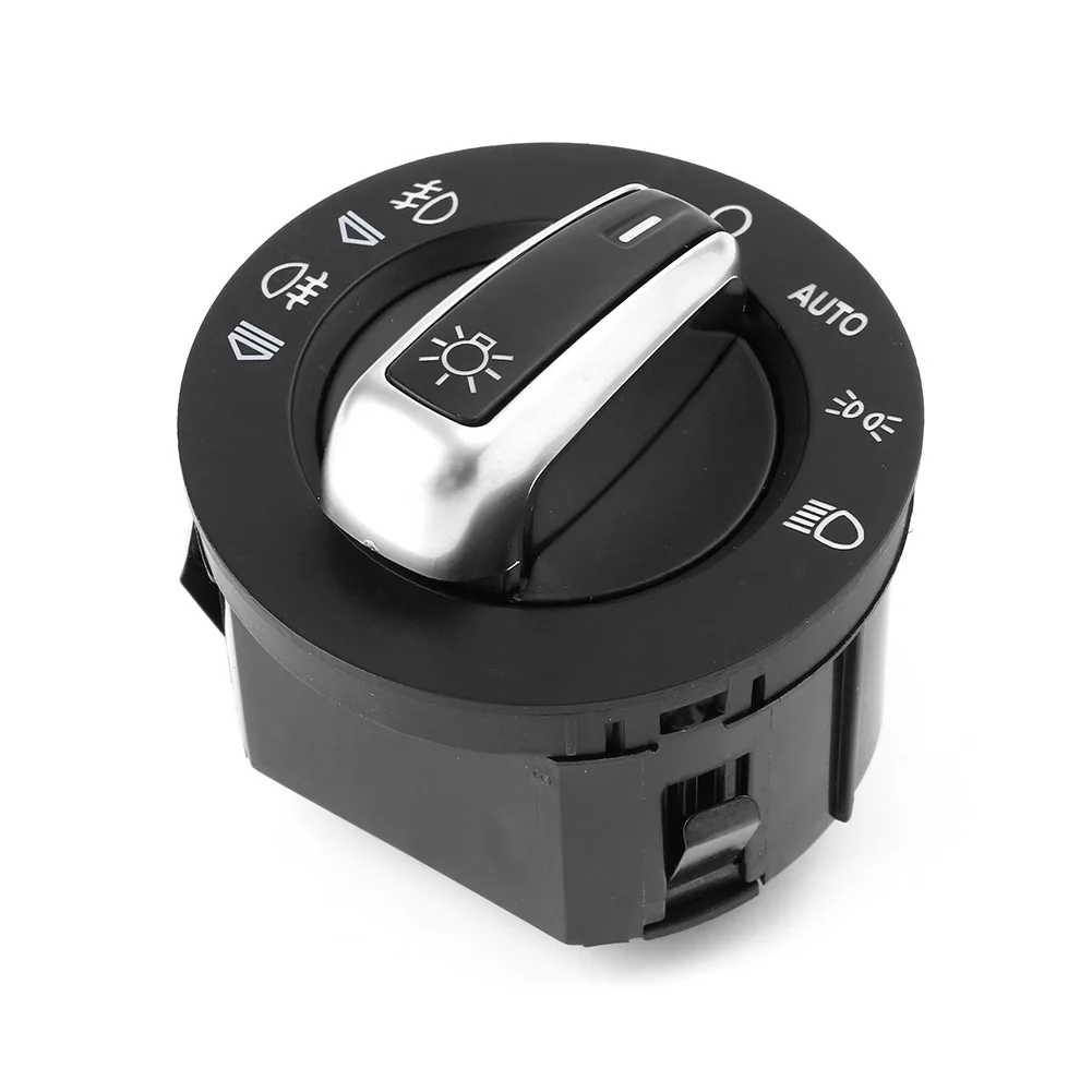 Auto Headlight Fog Light Lamp Control Open/OFF Switch Button For  A6 S6 C6 2005-2011 & RS6 2008-2011 & Q7 07-14 4F1941531E