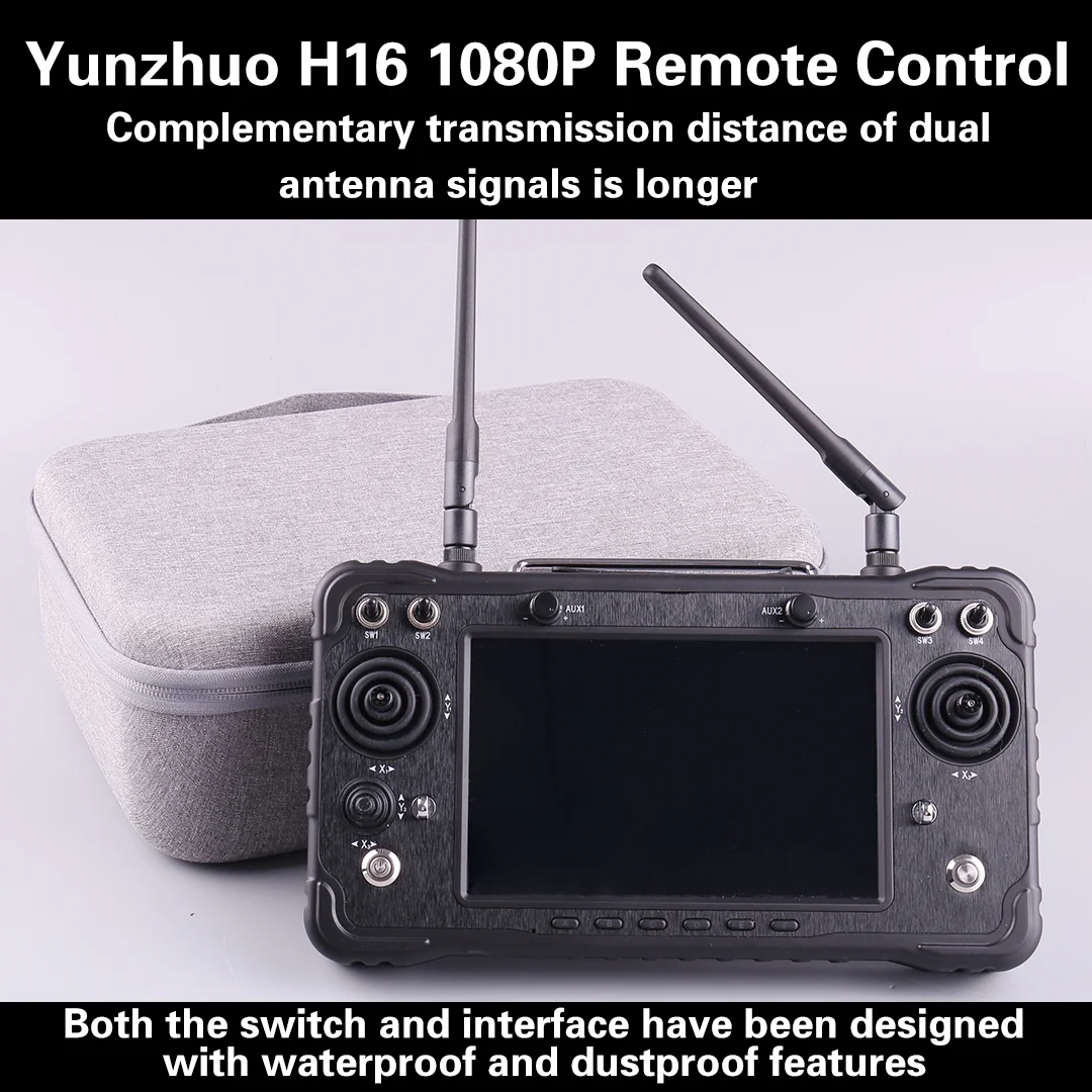

YUNZHUO H16 Digital Image Control 1080P 3-in-1 Remote with 10km Transmission Integrated Link for Imaging Devices